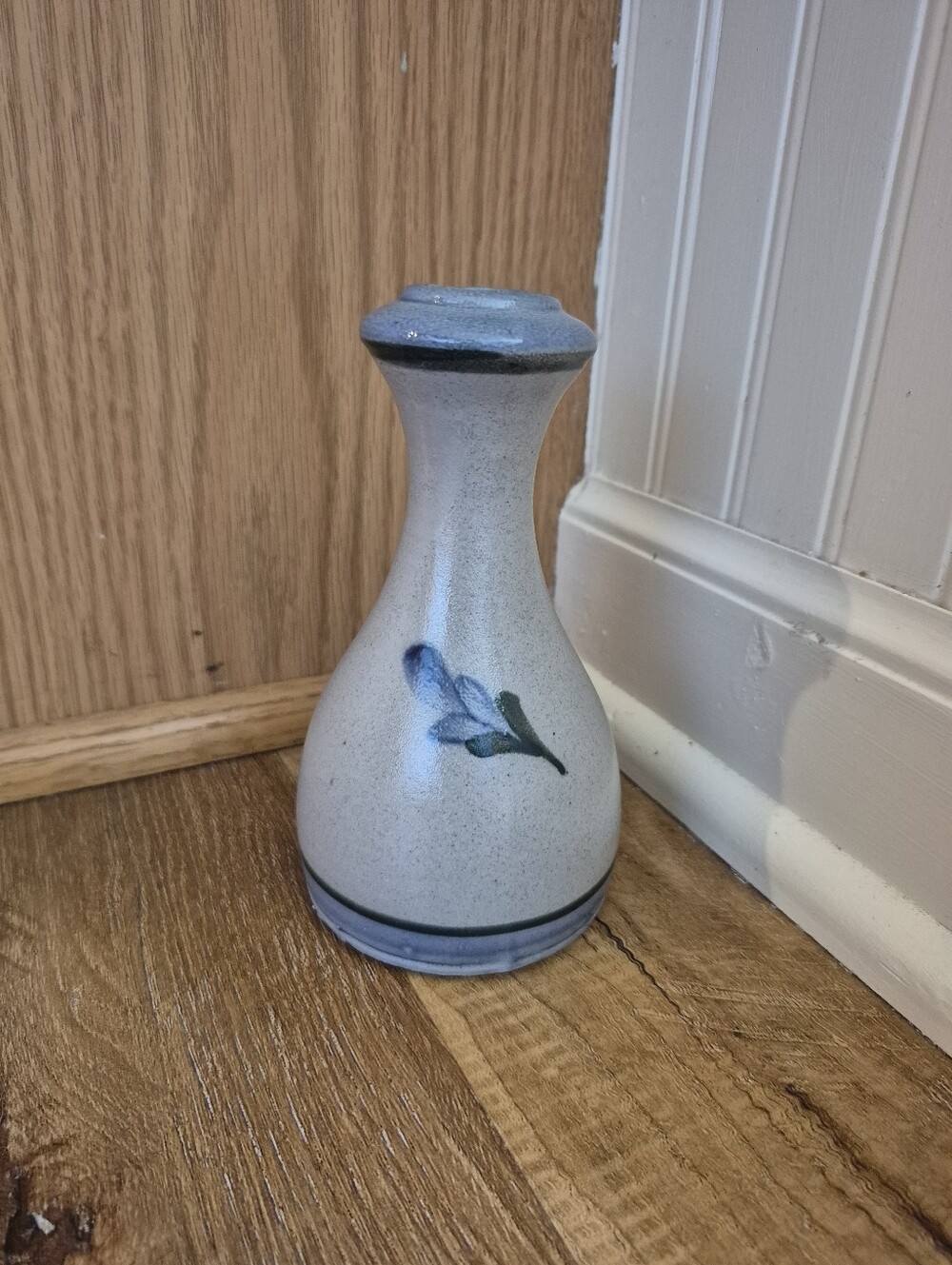 Rowe Pottety Bud Vase, Glazed Stoneware.